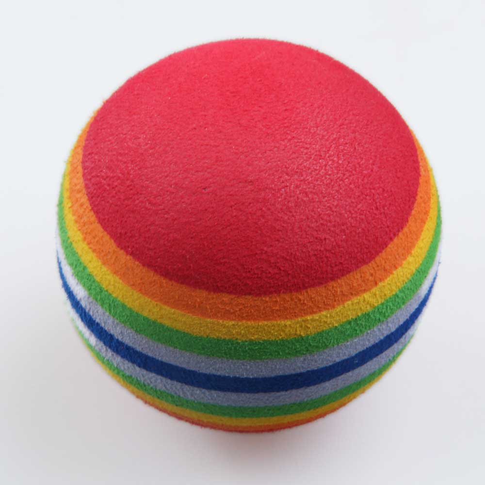 50 x Golf Swing Training Aids Indoor Practice Sponge Foam Rainbow Balls