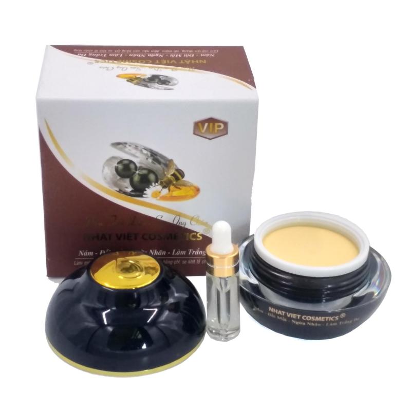 Kem nám - Đồi mồi - Ngừa nhăn - Làm trắng da Ngọc trai đen - Sữa ong chúa Nhật Việt 30g (Trắng - Nâu) nhập khẩu