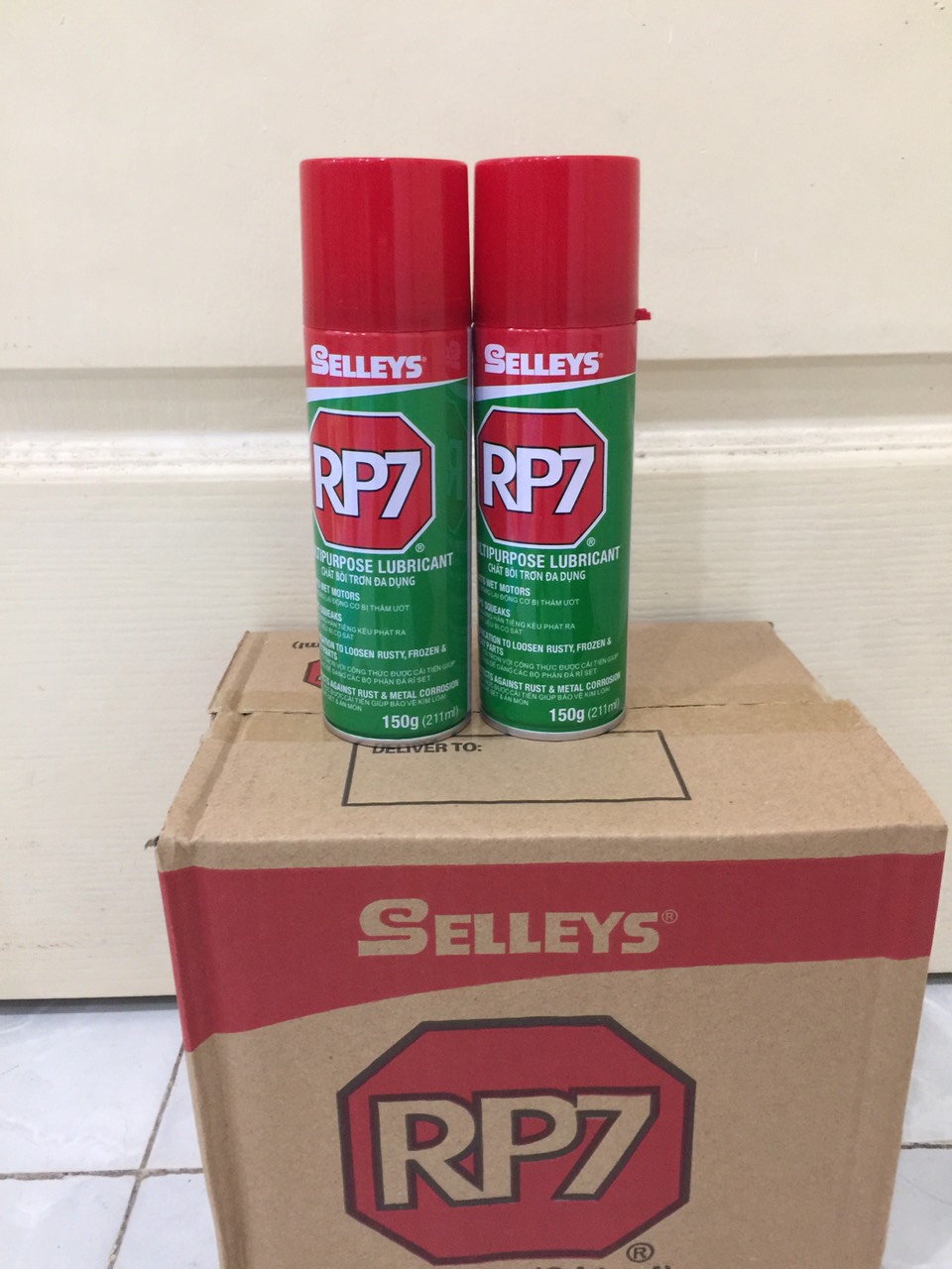 BÌNH XỊT,CHAI XỊT (LỌ) RP7 XỊT CHỐNG RỈ SÉT 150g - MixASale