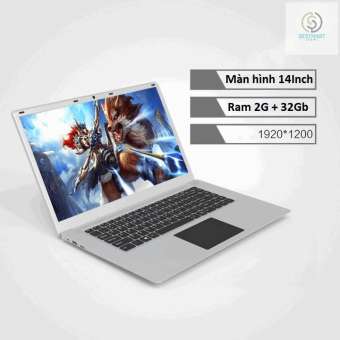bestmart - laptop siêu mỏng 14.1inch intel atom x5 ram 2g 32gb ( màu bạc)