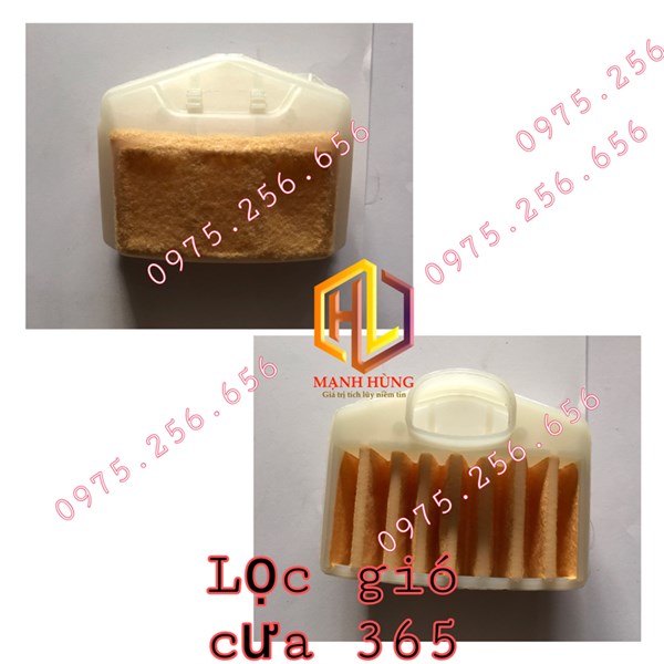 Lọc gió máy cưa 365 , phụ tùng máy cưa 365