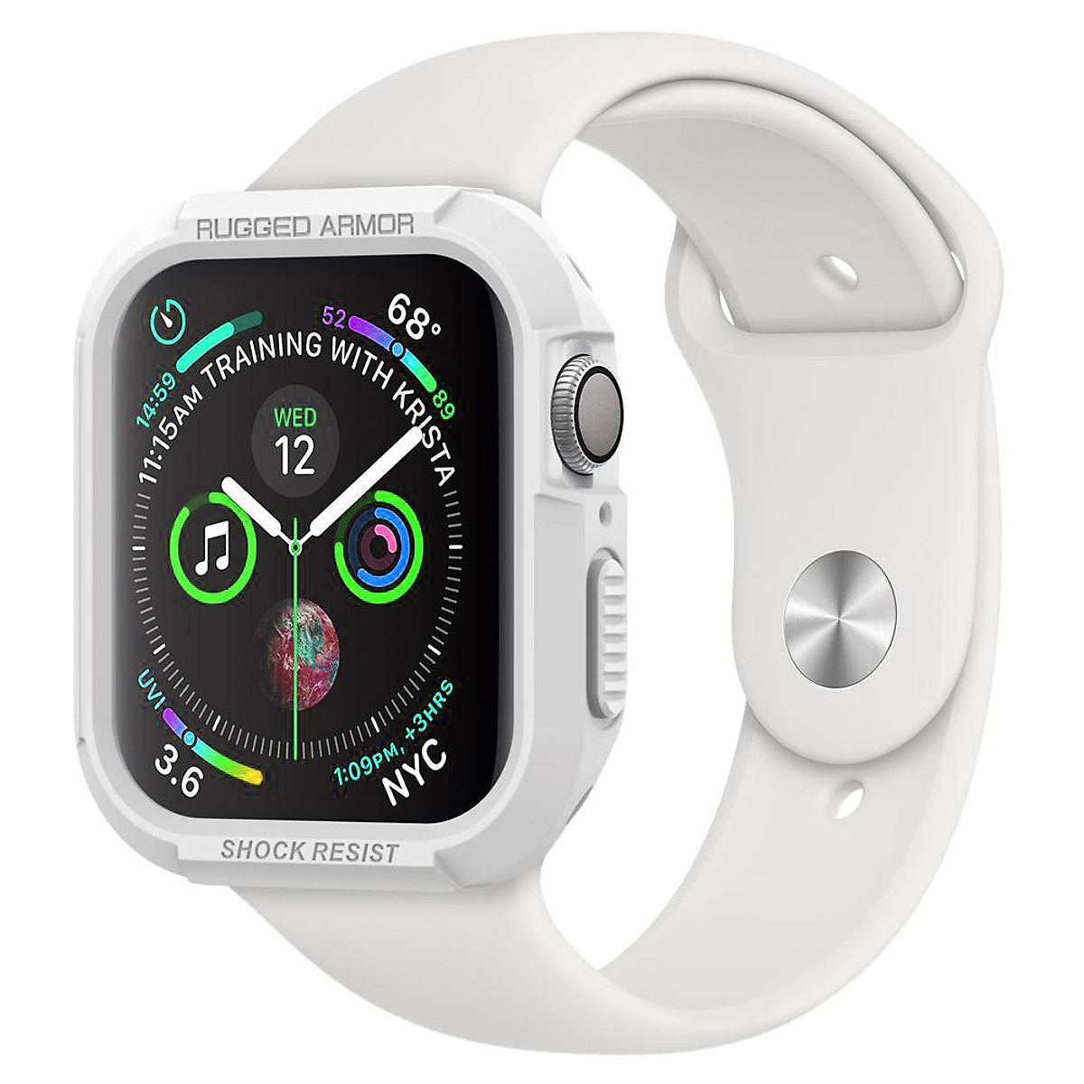 Ốp Case Chống Shock Rugged Armor cho Apple Watch Series 6/ Apple Watch SE/ Apple Watch Series 5/4 Size 40/44mm