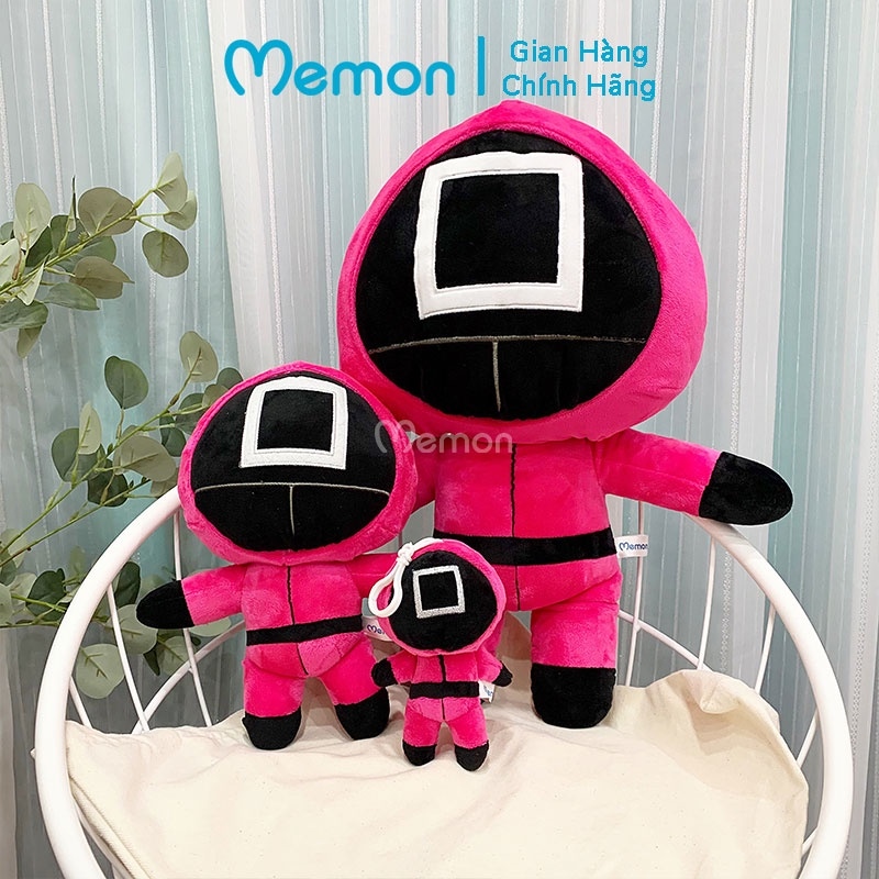 [Mã LIFEM1 giảm 50k đơn 99k] Gấu Bông Trò Chơi Con Mực Squid Game Cao Cấp Memon