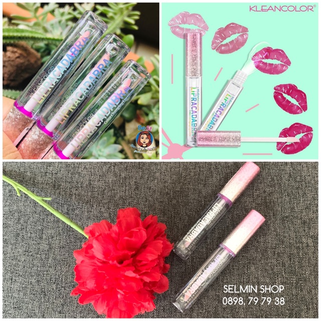Son Bóng Đổi Màu Căng Mọng Môi Glasting Gloss - Glitter Lip Gloss