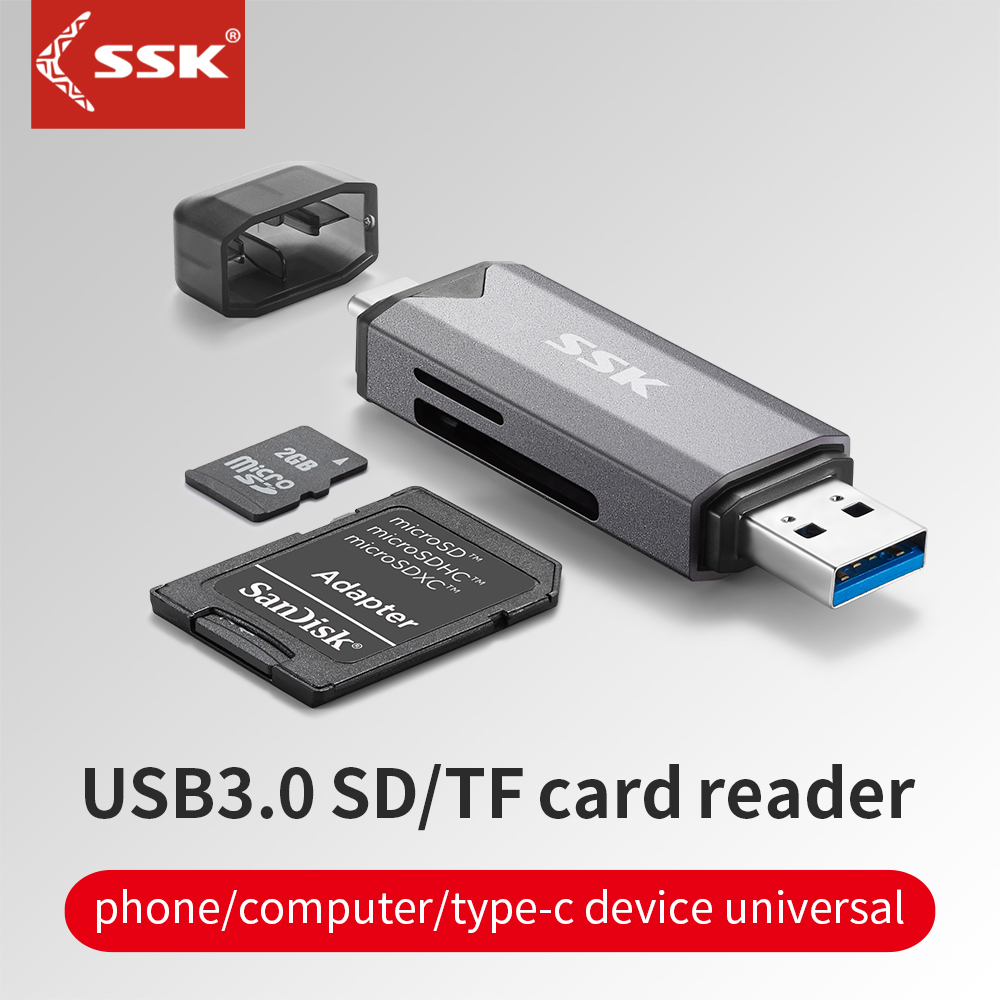 Đầu Đọc Thẻ Nhớ TF SD Cổng USB 3.0 Tốc Độ Cao
