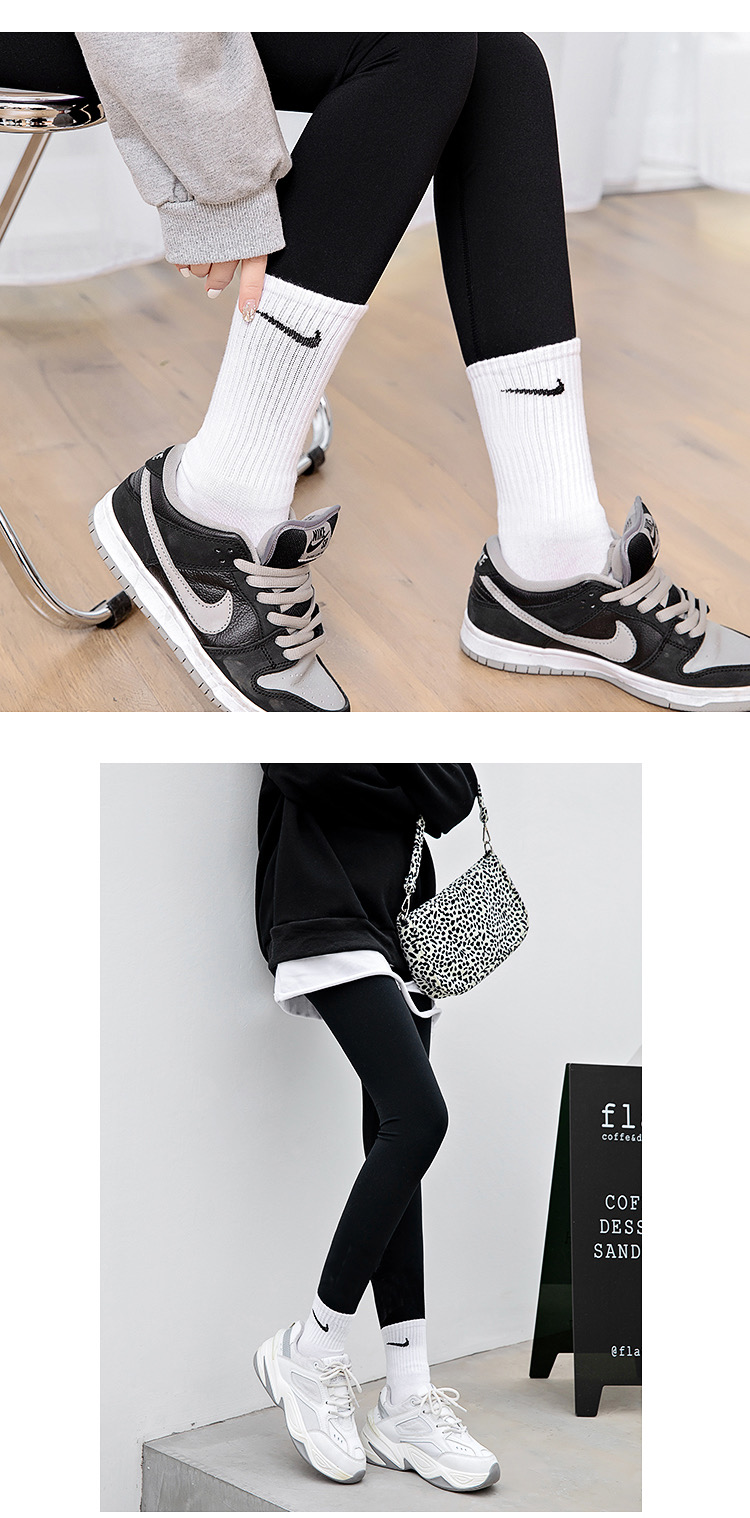 Tất cổ cao Nike, tất vớ thể thao nam nữ, vớ cao cổ 17cm