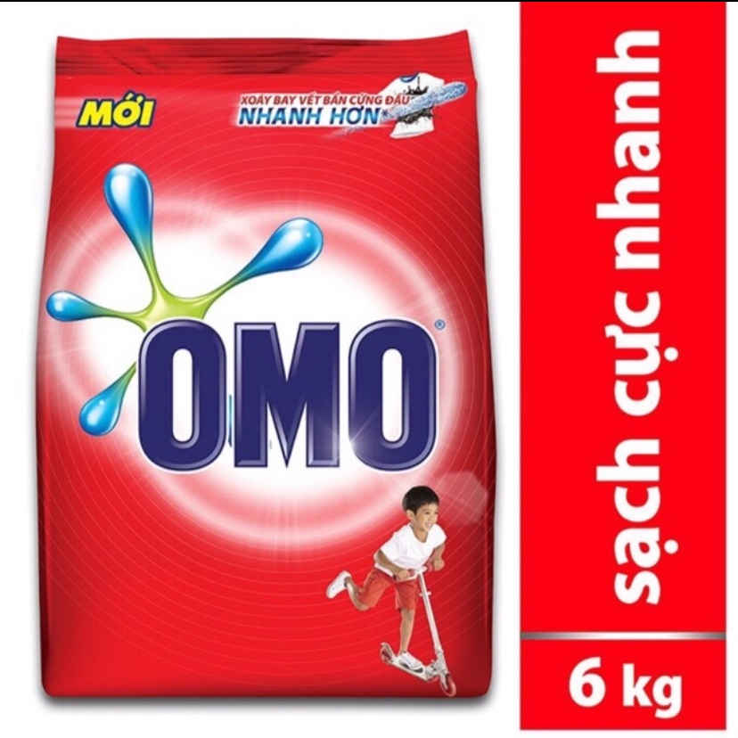 [HCM]Bột giặt Omo sạch cực nhanh 5,7kg