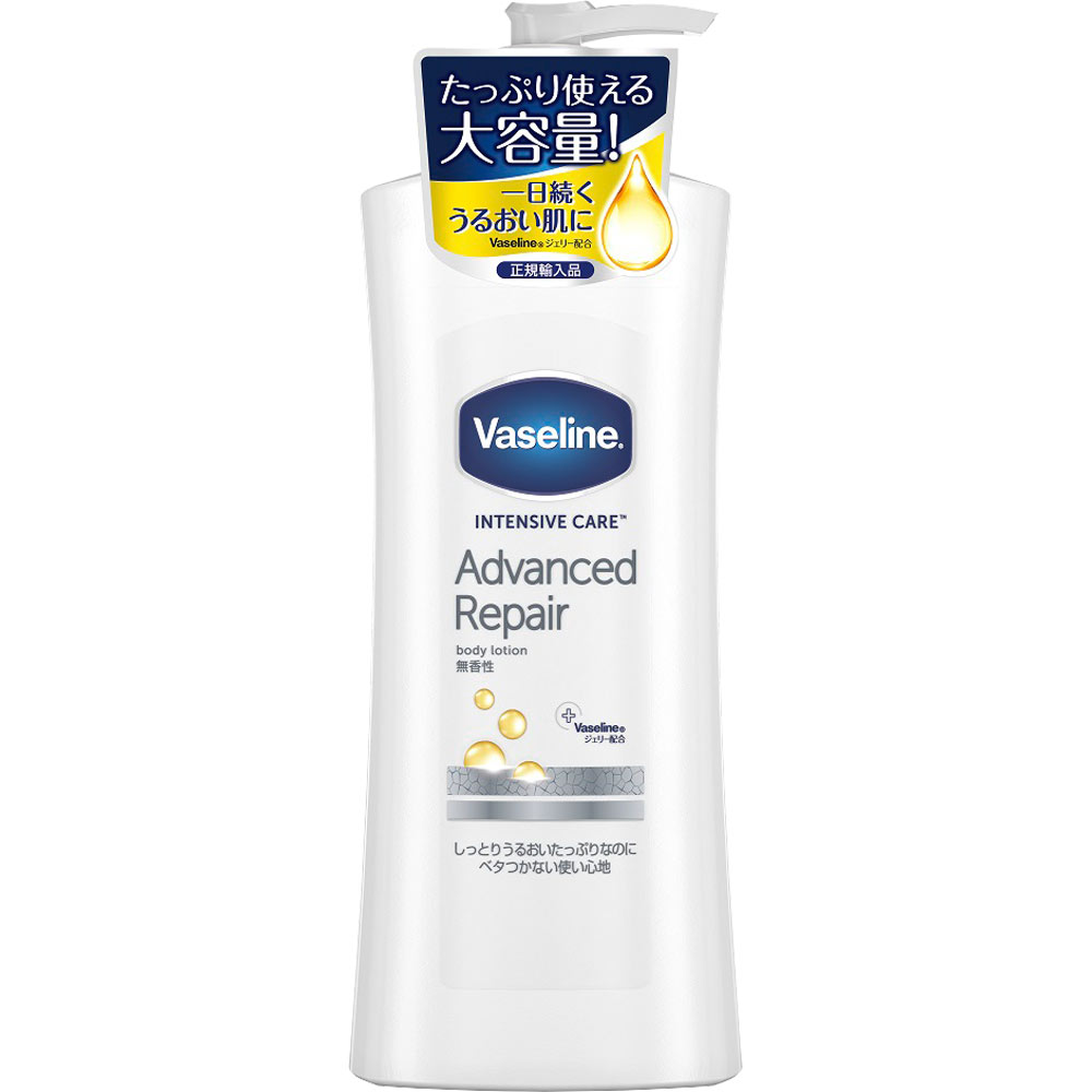 Từ Nhật Bản Unilever Vaseline Advanced Repair Body Lotion 400ml Moisturizers Body Care 保湿剂 身体护理 Abies5Star