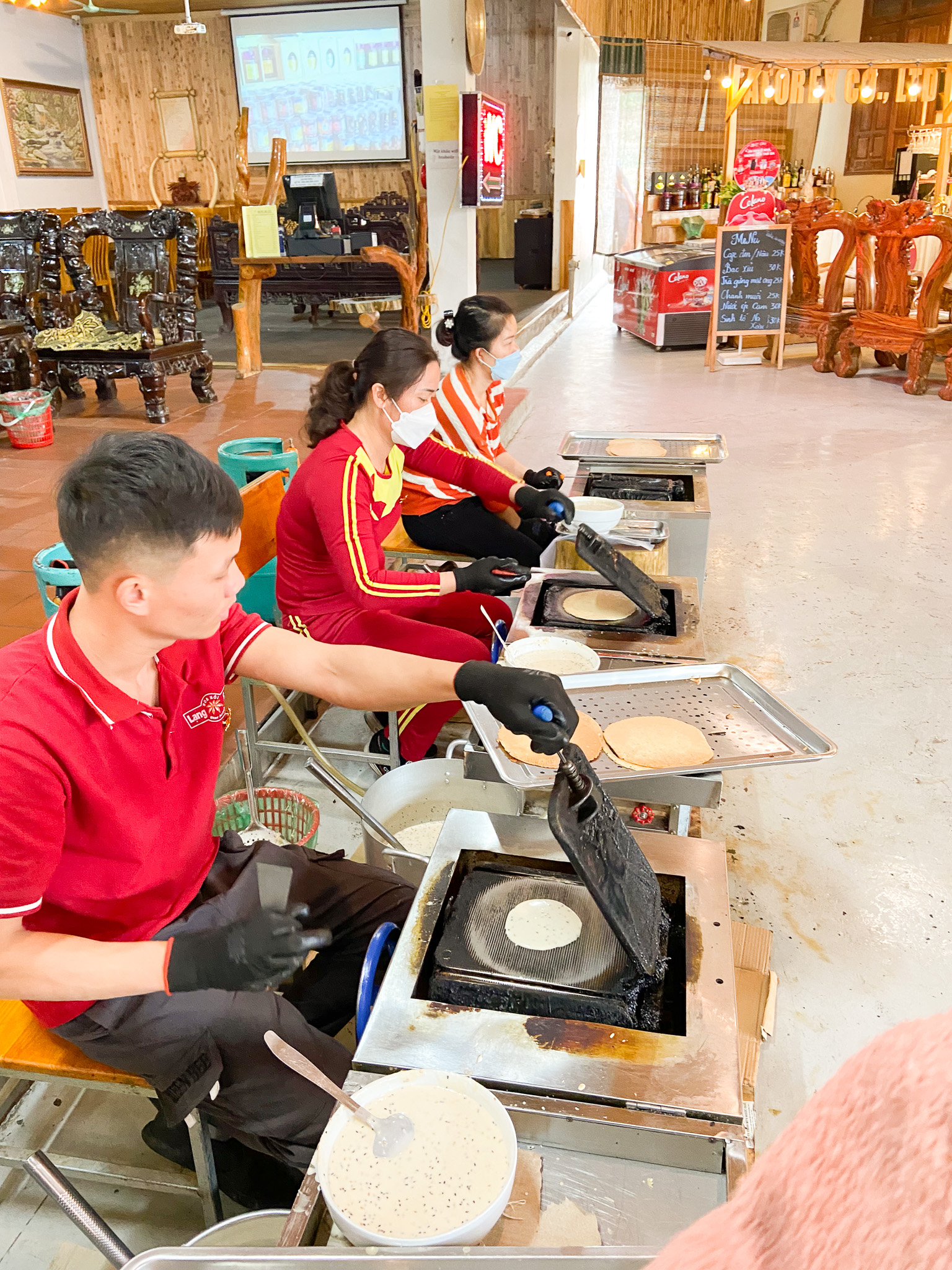 Bánh tráng Quế Aforex ăn vặt tráng miệng
