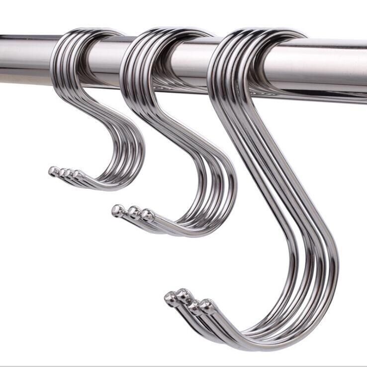 Móc treo inox chữ s - 3 size