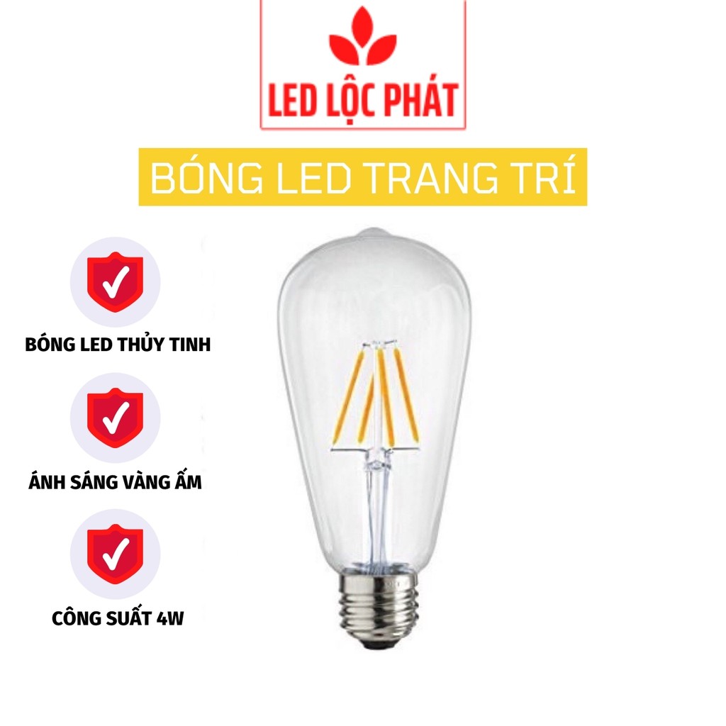 Bóng led edison ST64