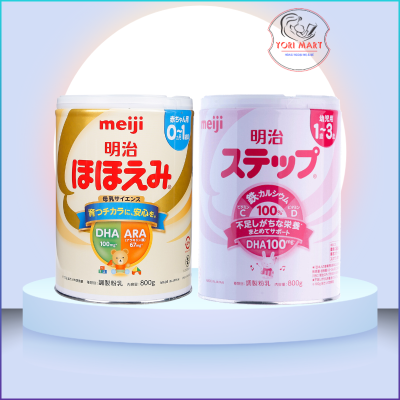 Sữa Meiji lon 800g/hộp nội địa Nhật