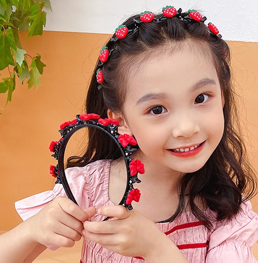 Cài tóc cho bé gái, bờm hottrend tiktok