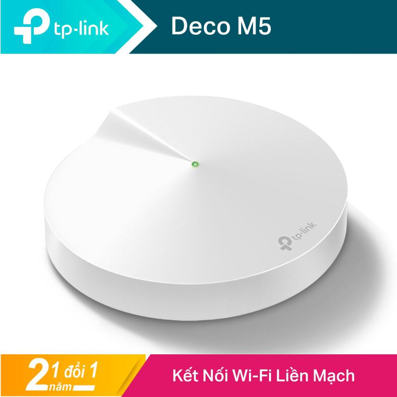 Bảng giá TP-Link Hệ thống Wifi Mesh cho Gia đình AC1300 cho độ phủ wifi tuyệt vời Deco M5 1 packs - Hãng phân phối chính thức Phong Vũ