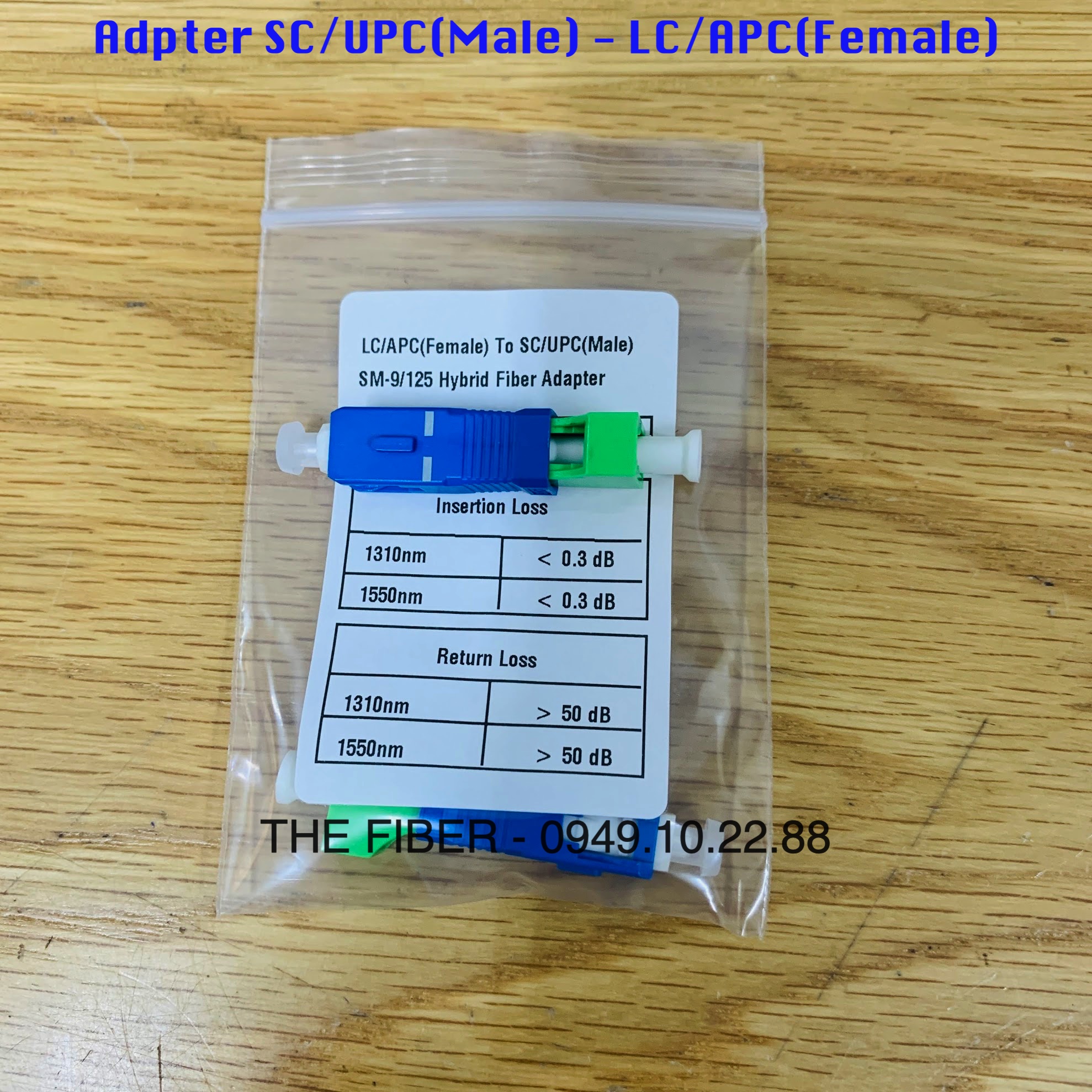 Đầu chuyển đổi đầu nối sc/upc-lc/apc singlemode, simplex