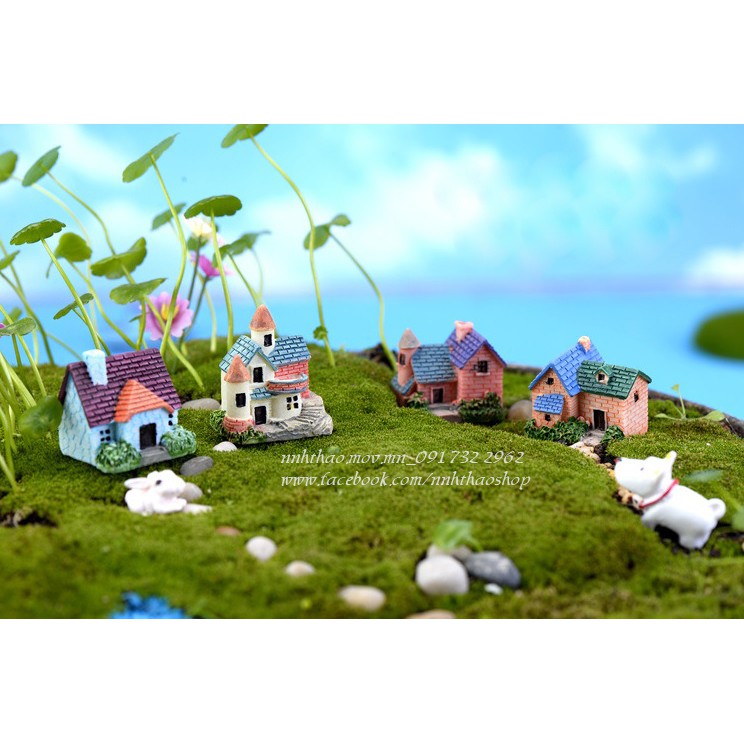 Mô hình Nhà Tý Hon Trang Trí Tiểu Cảnh