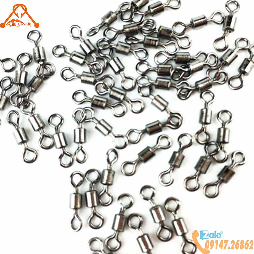 Khóa Link Câu Cá Số 8 - Combo 10 Khóa Link Số 8 | Caucaedu