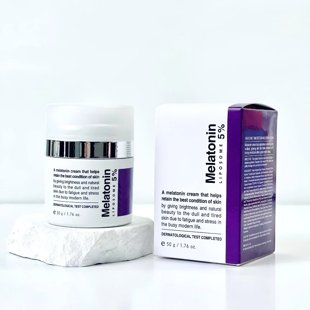 [ Hàng công ty - có tem phụ ] Kem dưỡng trắng da mờ nám Maxclinic 50g - 5% Melatonin.