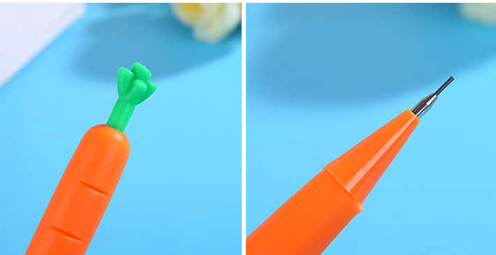 Carrot Shaped Metal Pencil