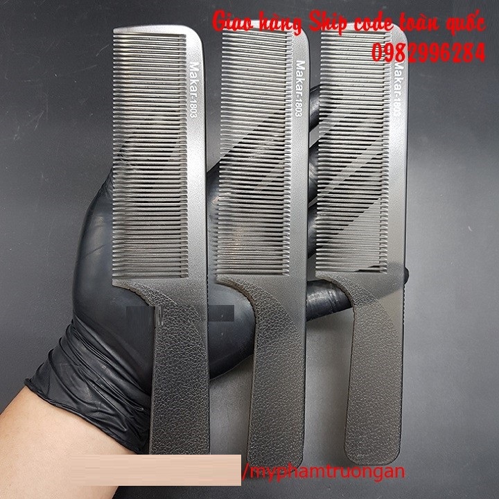 Lược Cắt Tóc Nam Bản To - Lược Barber Makar-1803