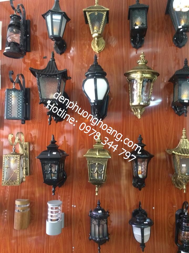 Đèn vách ngoài trời