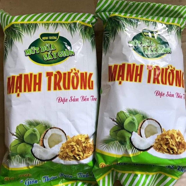 Dừa Khô Sấy Giòn Đặc Sản Bến Tre