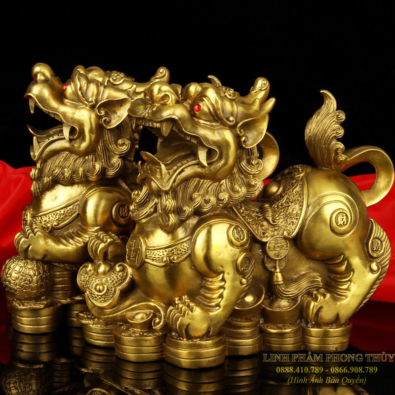 Cặp Tỳ hưu Đồng Như Ý tiểu