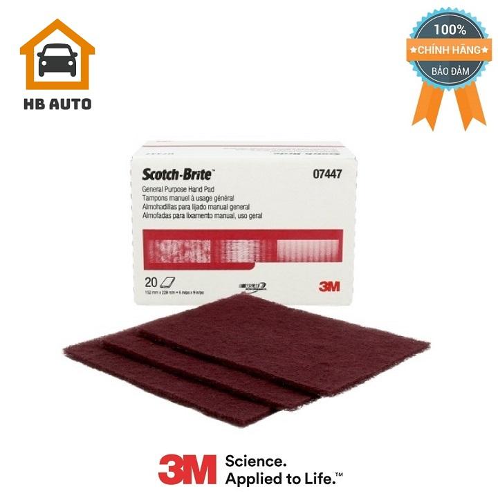 [FreeshipMAX] [HCM]Combo 10 Miếng Nhám Scotch Brite 3M 07447