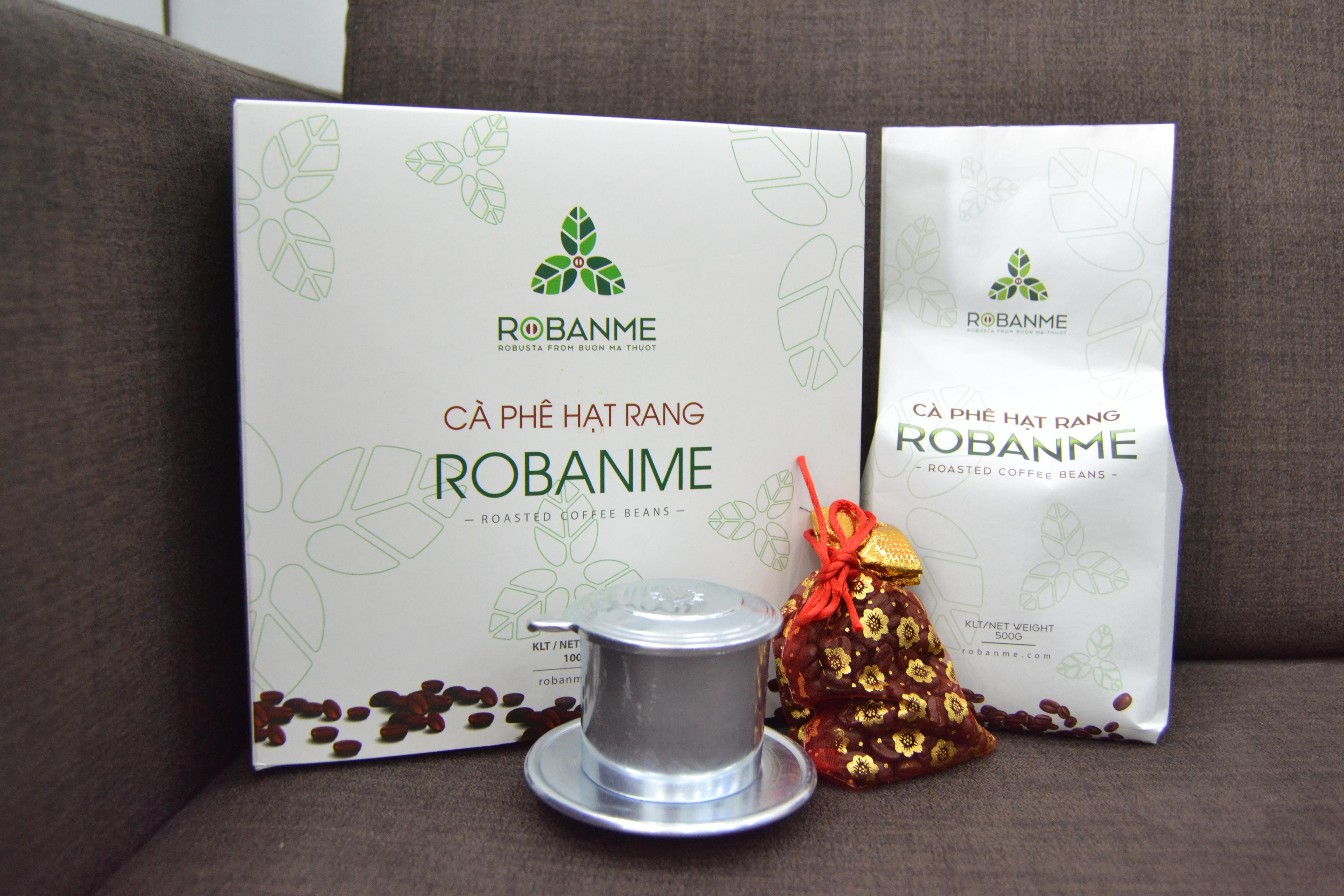 Cà phê hạt rang Robanme