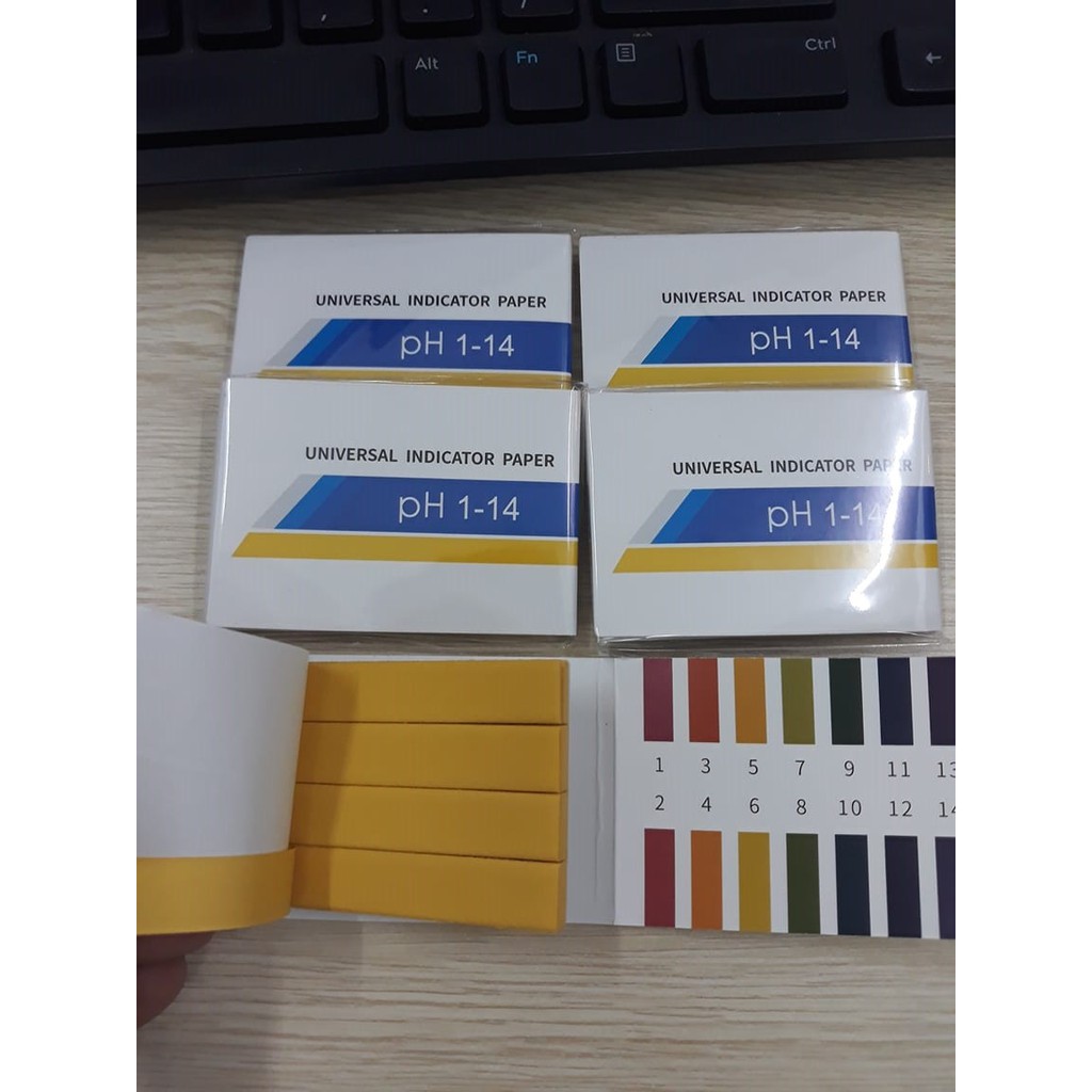GIẤY QUỲ TÍM ĐO ĐỘ PH TỪ 1-14 (80 TỜ)