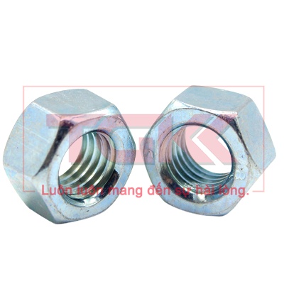Đai ốc thép mạ điện phân (M3-M12) (Túi 10)