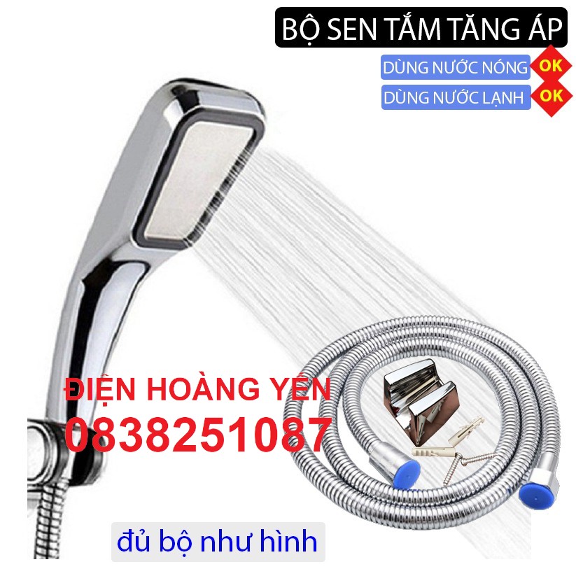 [HCM]Bộ vòi sen vuông tăng áp lực nước - TAY SEN SIÊU TĂNG ÁP