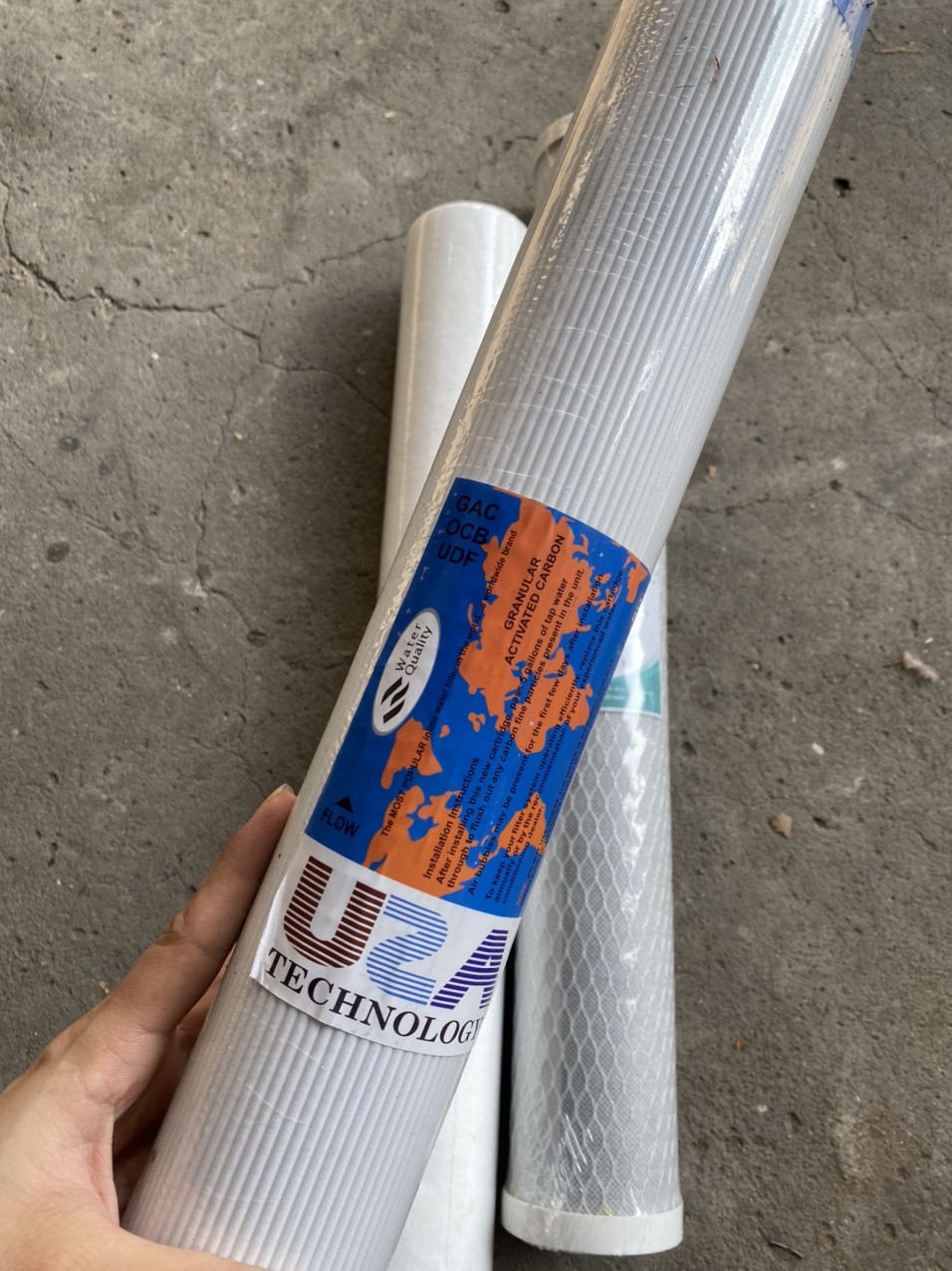 Bộ 3 lõi lọc thô 20 inch số 123