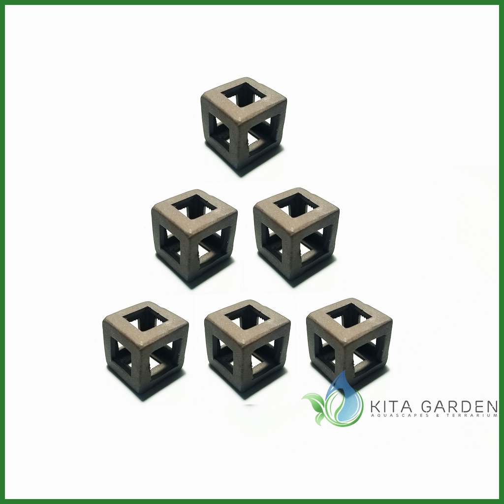 Xếp hình Cubic vuông mini trang trí bể cá tép