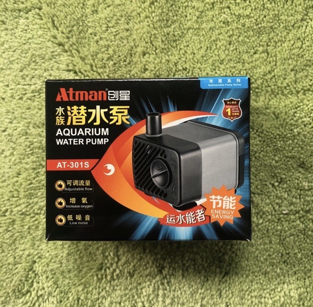 [HCM]Máy Bơm ATMAN 301S - 2.5W 230L/Hr