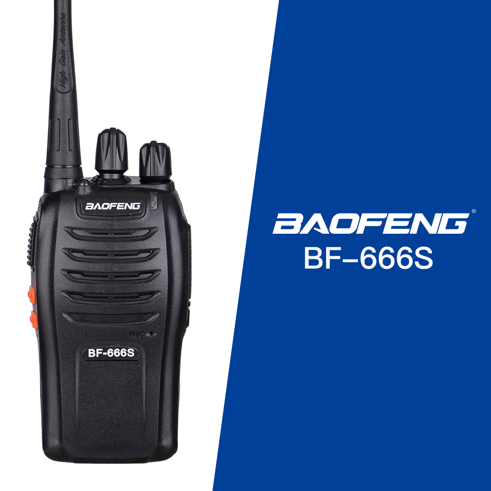 Bộ 08 Bộ đàm Baofeng BF666S - BH:12 Tháng
