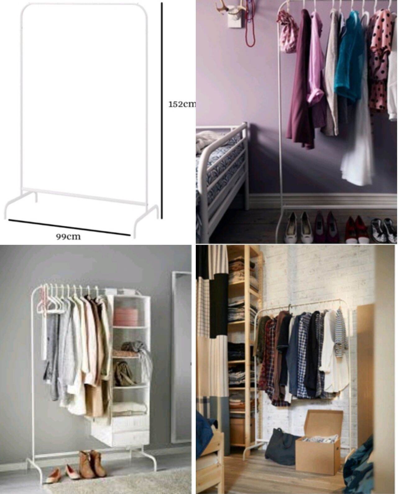 Sào treo đồ IKEA MULIG