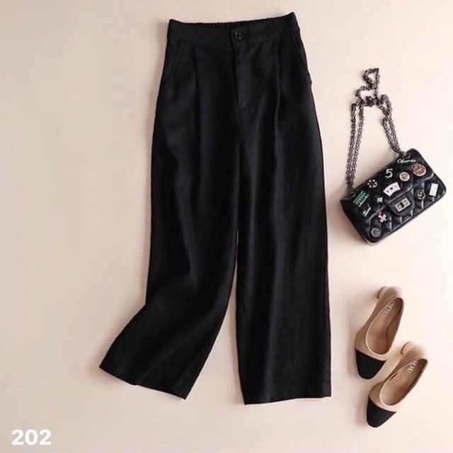 QUẦN CULOTTES ỐNG RỘNG ĐŨI NHẬT CAO CẤP