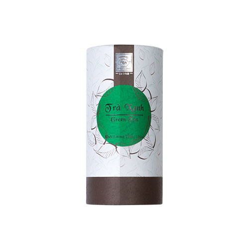 Green Tea Premium Paper Cans - Phuc Long Coffee & Tea