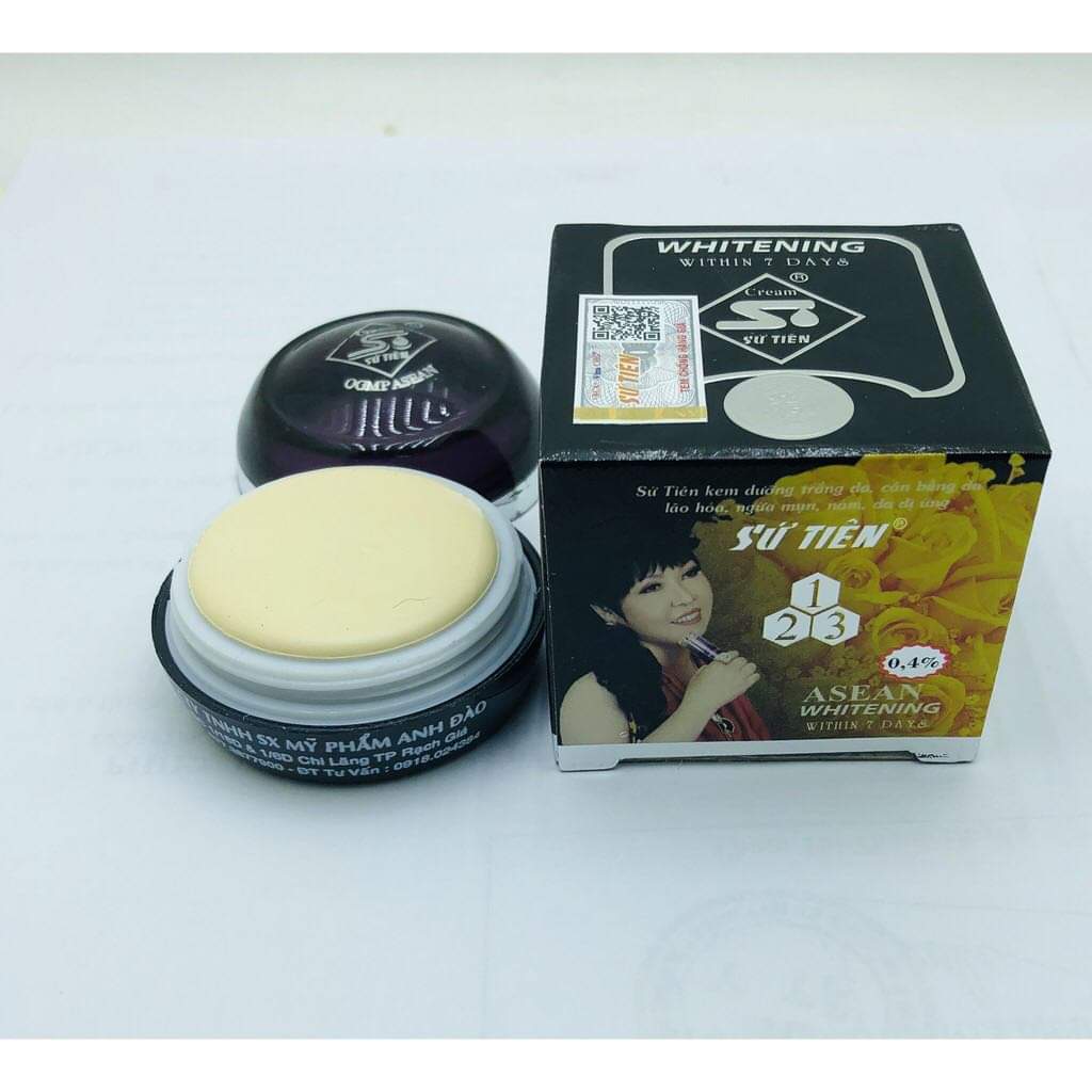 Kem Sứ Tiên (Đen) 5g