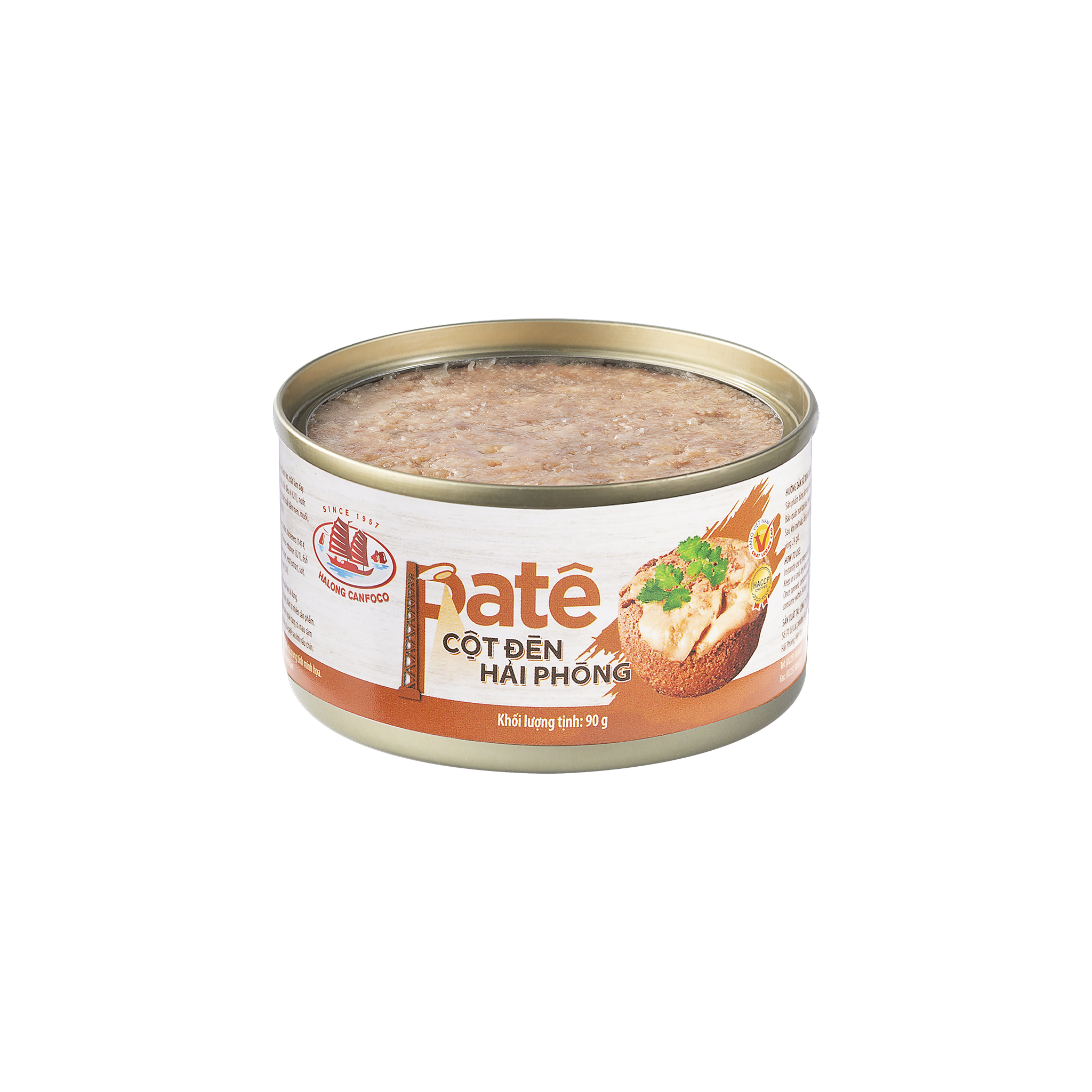 Combo 5 Patê Cột Đèn Hải Phòng 90G - Đồ Hộp Hạ Long