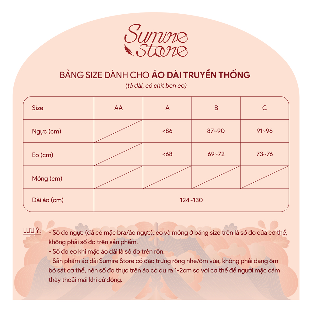Sumire Store Áo dài Truyền thống Tú Thanh