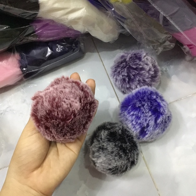 Pom pom loang 8cm