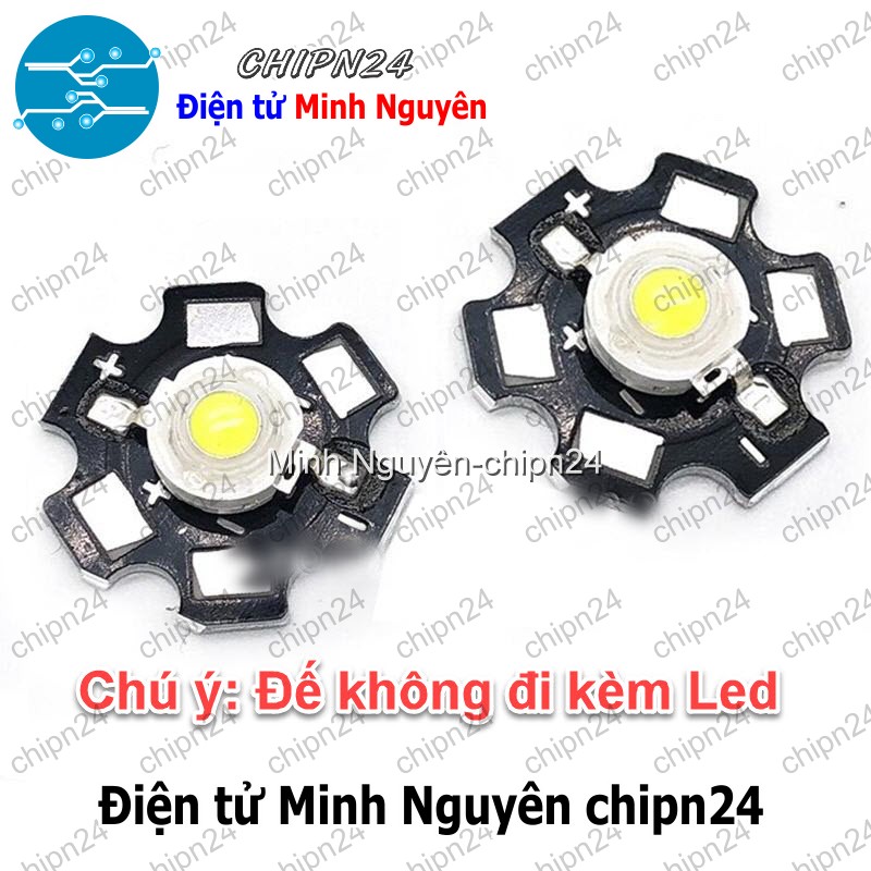 [3 cái] (F286) Đế tản nhiệt Led 1W 3W TN12 - HH000994