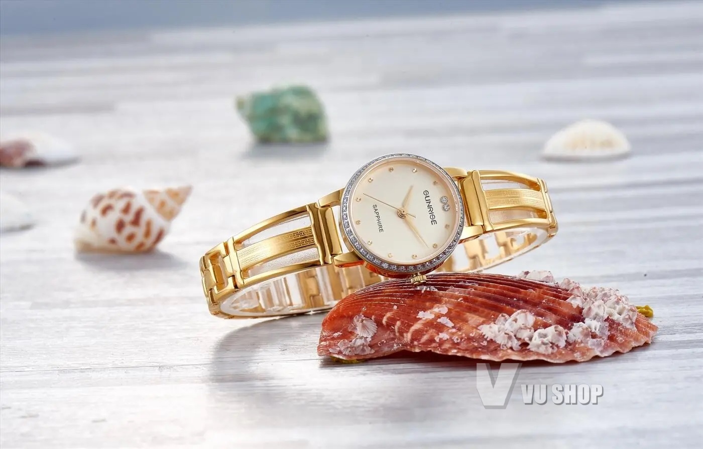 Đồng hồ nữ SUNRISE 9924AA Chính hãng