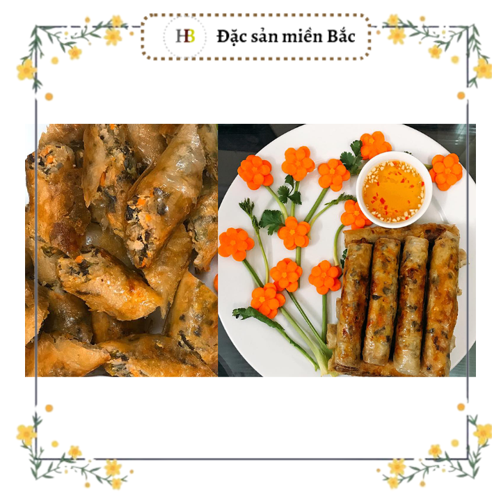 Bánh đa nem Nam Định - xấp 40 tờ
