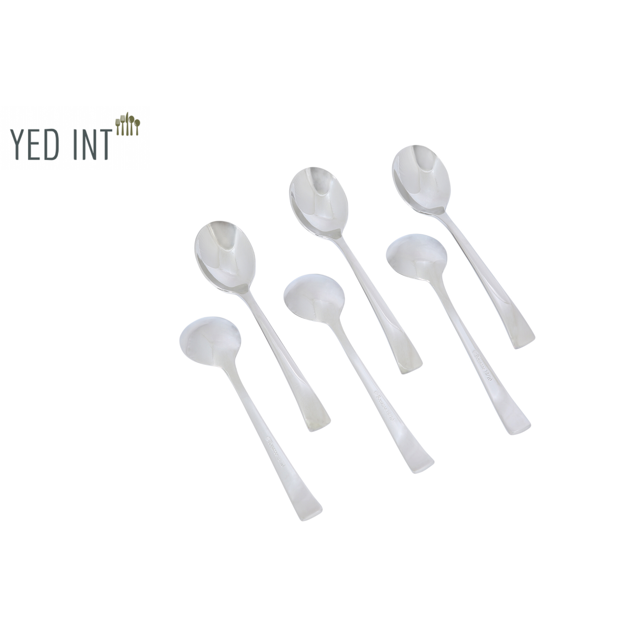 [HCM] Bộ 6 Muỗng Thìa Soup Inox 304 18/10 Bouscoe