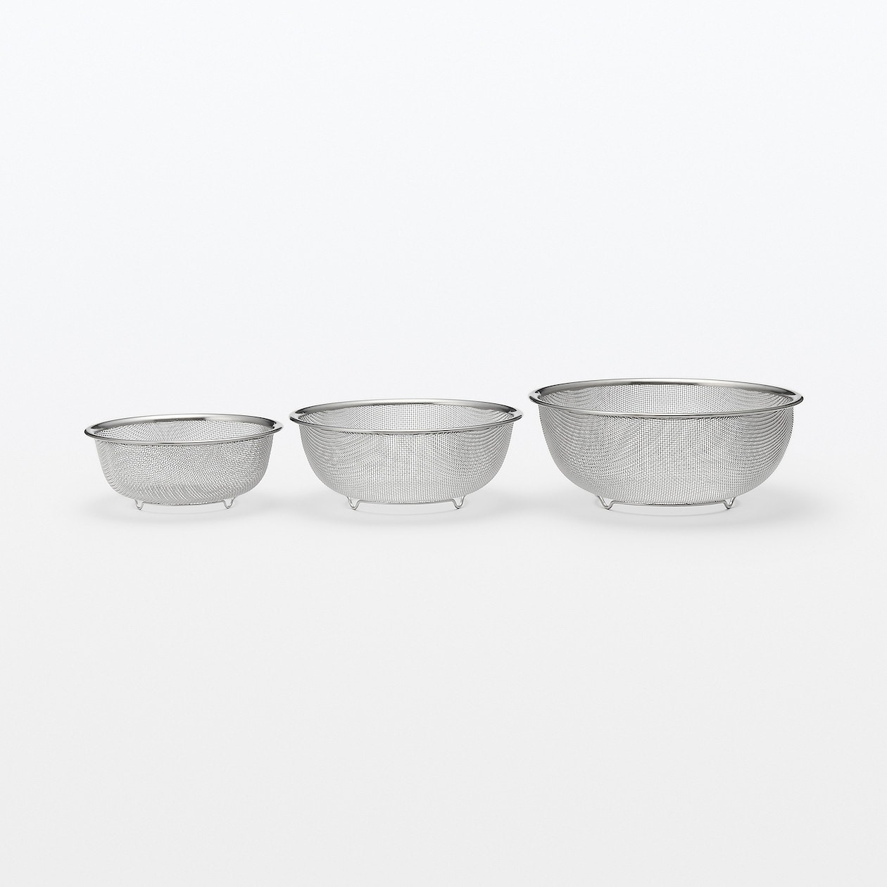 Rổ Lưới Inox S/M/L MUJI