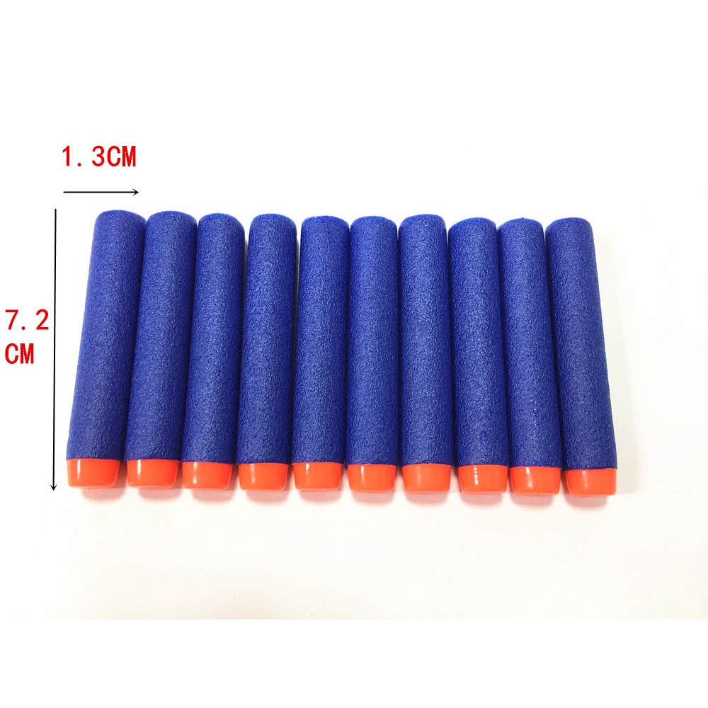 Set 100 que xốp mềm 7.1*1.3cm cho đồ chơi trẻ em