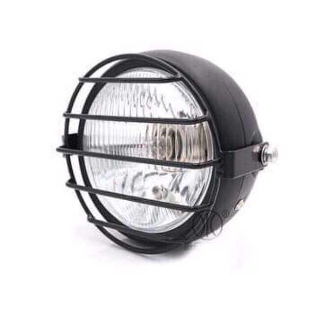 Khung lưới sắt bảo vệ đèn pha (lắp ngoài)